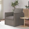 vidaXL Canap&eacute; 60cm Taupe M&eacute;tал