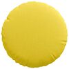 vidaXL Coussins de si&egrave;ge 2 pcs Jaune clair &Oslash;30 x 13 cm tissu