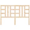 vidaXL T&ecirc;te de lit 141x4x100 cm Bois massif de pin