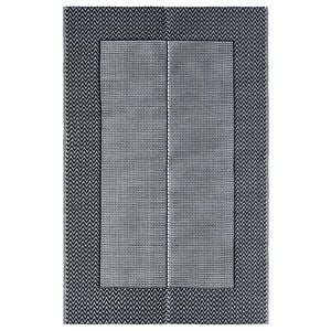 vidaXL Tapis d'ext&eacute;rieur ARAKIL Gris 120x180 cm PP
