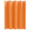 vidaXL Rideaux occultants avec anneaux 2 pcs Orange vif 140 x 140 cm