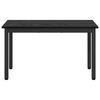 vidaXL banc Ch&ecirc;ne noir 80 x 35 x 45 cm Bois d'ing&eacute;nierie
