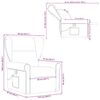vidaXL Fauteuil de massage inclinable Taupe Tissu