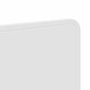vidaXL T&ecirc;te de lit Blanc Brillant 180 cm Bois d'ing&eacute;nierie