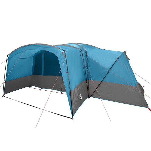 vidaXL Tente familiale avec toit Bleu et gris 760 x 645 x 230 cm