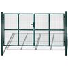 vidaXL Grille de cl&ocirc;ture/porte de jardin en filet 300x175 cm