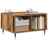 vidaXL Table basse vieux bois 60x50x36,5 cm bois d'ing&eacute;nierie