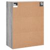 vidaXL Armoire murale sonoma gris 69,5x34x90 cm