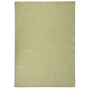 vidaXL Tapis &agrave; tissage plat d'ext&eacute;rieur 200x280 cm Vert