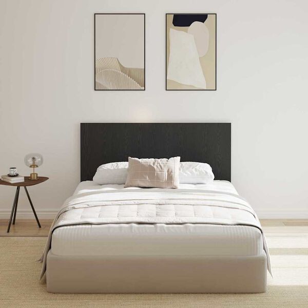 vidaXL T&ecirc;te de lit Ch&ecirc;ne noir 160 x 1,5 x 80,5 cm Bois d'ing&eacute;nierie
