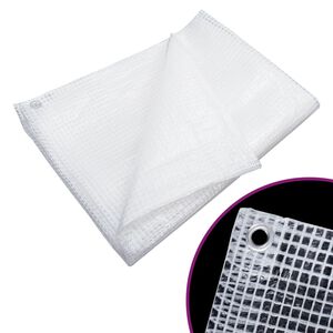 vidaXL B&acirc;che de gaze 140 g/m&sup2; 2x3 m Blanc