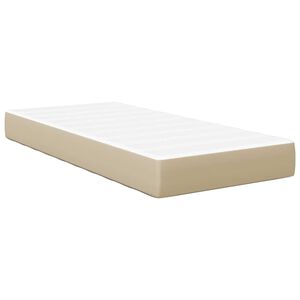 vidaXL Matelas de Lit avec matelas Sauge 90 x 190 cm tissu