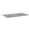 vidaXL Panneaux de biblioth&egrave;que 8 pcs Gris b&eacute;ton 60x30x1,5cm Agglom&eacute;r&eacute;
