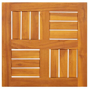 vidaXL Dessus de table 40x40x2 cm carr&eacute; bois massif d'acacia