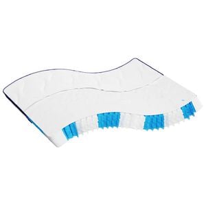 vidaXL Matelas &agrave; ressorts ensach&eacute;s duret&eacute; moyenne 160x200 cm