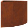 vidaXL Jardini&egrave;re Rouill&eacute; 90 x 45 x 35 cm