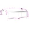 vidaXL Auvent R&eacute;tractable Anthracite 500 &times; 300 cm