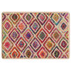 vidaXL Tapis lavable multicolore 120x180 cm
