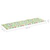 vidaXL Chaise longue avec coussin Bois de teck et acier inoxydable