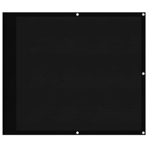 vidaXL &Eacute;cran de balcon gris clair 75x500 cm 100% polyester oxford