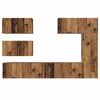 vidaXL Ensemble meuble TV 6 pcs Bois Ancien Bois d'ing&eacute;nierie