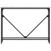 vidaXL Table console sonoma gris 102x22,5x75 cm bois d'ing&eacute;nierie