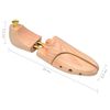 vidaXL Arbres &agrave; chaussures 5 pcs Marron 30,5 x 10 x 8 cm
