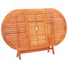 vidaXL Table de jardin pliable 160x85x74 cm Bois d'eucalyptus solide