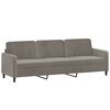 vidaXL Ensemble de canap&eacute;s 3 pcs coussins d&eacute;coratifs et coussins