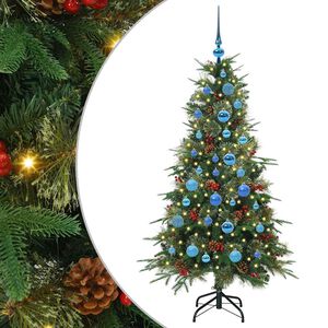 vidaXL Sapin de No&euml;l Artificiel &agrave; Branches Articul&eacute;es Vert 150 cm