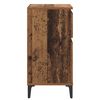 vidaXL Cabinet de chevet avec tiroir 2 pcs Bois ancien 40 x 35 x 70 cm