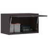 vidaXL Armoire murale pour garage Noir 60 x 33 x 35 cm