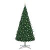 vidaXL Sapin de No&euml;l Vert 400 cm PVC