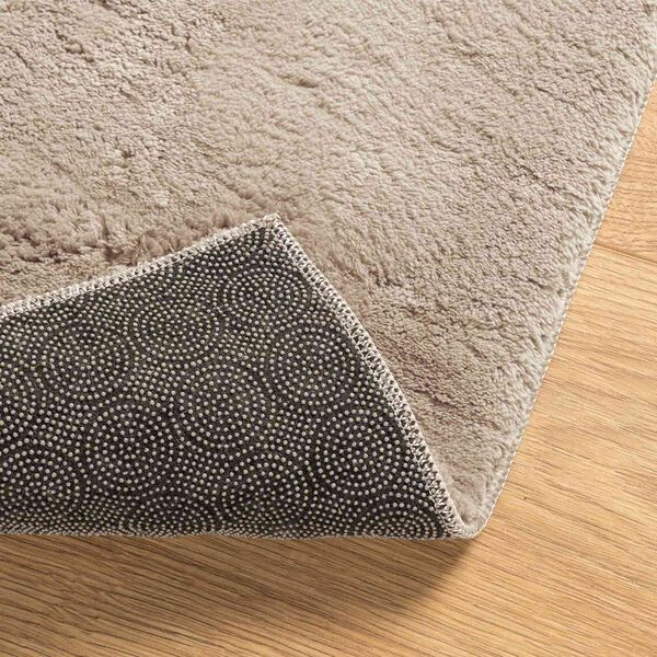 vidaXL Tapis doux &agrave; poils moyens et lavable HUARTE Sable 80 x 300 cm