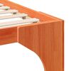 vidaXL Cadre de lit Marron 90 x 200 cm Pin massif