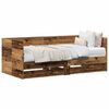 vidaXL Lit d'appoint Bois Ancien 100 x 200 cm Bois d'ing&eacute;nierie