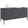 vidaXL Meuble TV anthracite 100,5x39x50,5 cm acier