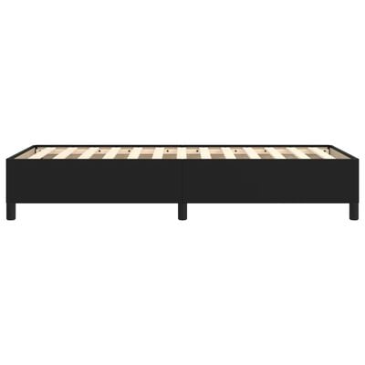 vidaXL Cadre de lit sans matelas noir 80x200 cm similicuir