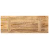 vidaXL Dessus de table 80x40x2,5 cm rectangulaire bois massif manguier