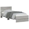vidaXL Cadre de lit sans matelas avec t&ecirc;te de lit 90x190 cm