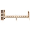 vidaXL Lit biblioth&egrave;que sans matelas 100x200 cm bois massif de pin