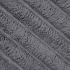 vidaXL Jet&eacute; Gris fonc&eacute; 150 x 130 cm Toison