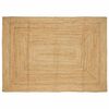 vidaXL Tapis fait &agrave; la main jute naturel 160x230 cm
