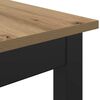 vidaXL Table de salle &agrave; manger / Table de repas Bois d'ing&eacute;nierie