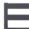 vidaXL Cadre de lit sans matelas gris bois massif de pin 160x200 cm