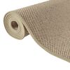 vidaXL Tapis de couloir aspect sisal sable 80x300 cm