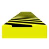 vidaXL Protecteur d'angle Jaune et noir 6x2x101,5 cm PU
