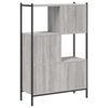 vidaXL Biblioth&egrave;que sonoma gris 72x28x109 cm bois d'ing&eacute;nierie