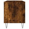 vidaXL Armoire &agrave; disques ch&ecirc;ne fum&eacute; 85x38x48 cm bois d'ing&eacute;nierie