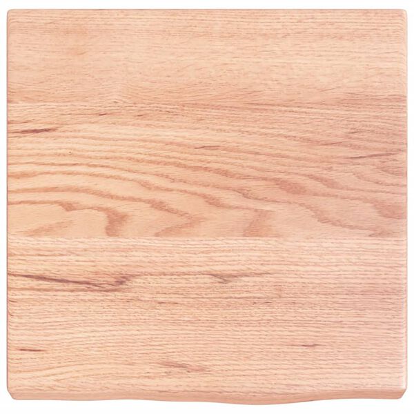 vidaXL &Eacute;tag&egrave;re murale marron clair bois ch&ecirc;ne massif trait&eacute;